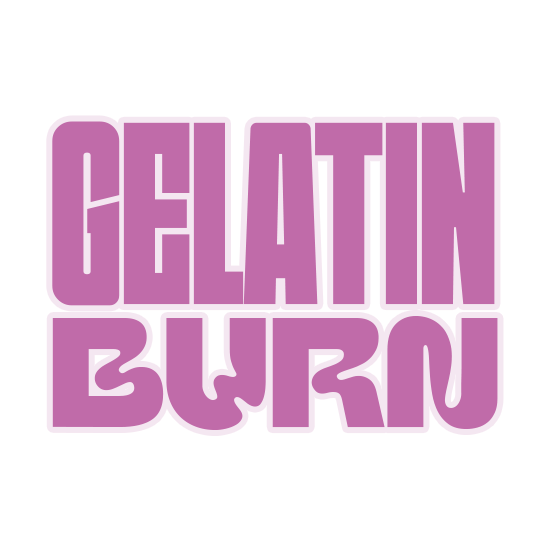 Gelatin Burn Logo